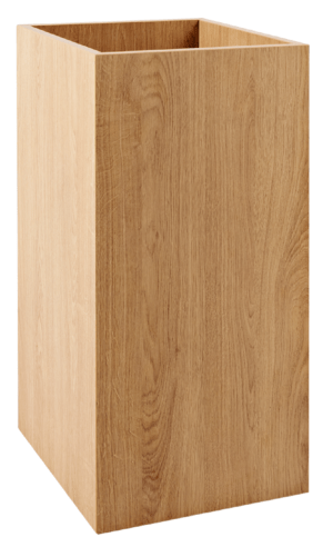 Nordic Design Přírodní dřevěný květináč Almus 80 cm