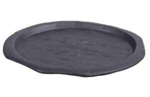 Hoorns Černý kovový servírovací podnos Conway 43 cm