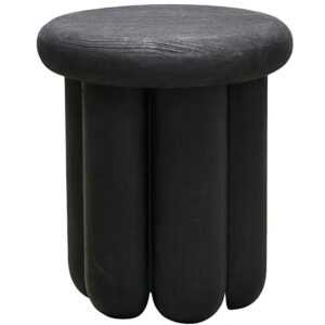 House Doctor Černý masivní odkládací stolek Phant 38 cm