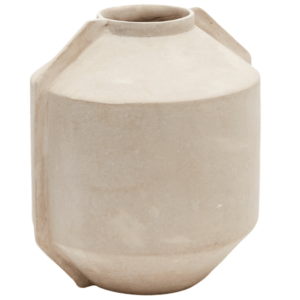 Béžová váza Kave Home Meja 38 cm