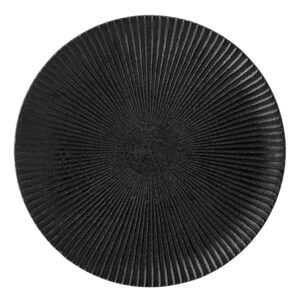 Černý kameninový dezertní talíř Bloomingville Neri 18 cm