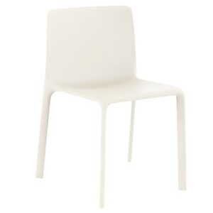 VONDOM Bílá plastová jídelní židle KES