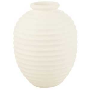 Bílá keramická váza J-line Poglar 66 cm