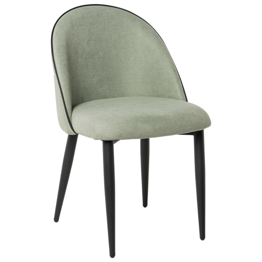 Zelená čalouněná jídelní židle Somcasa Sloane