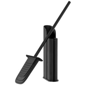 Cosmic Černá plastová WC štětka Flat
