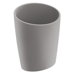 Cosmic Šedý plastový stojan na zubní kartáčky Saku