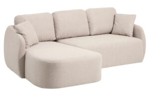 Kave Home Béžová rozkládací pohovka Laira 246 cm