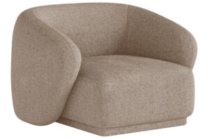 Maison Heritage Hnědé čalouněné křeslo Jane